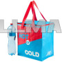 Термосумка, сумка-холодильник 32х20х35 см 22 л Sannen Cooler Bag Красно-синяя DT4244